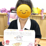 小１・9月の工作②ねんどでたこやきやさん