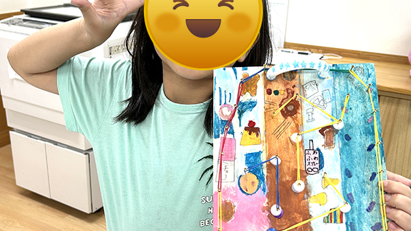 小3・9月の工作①コロリンゲーム