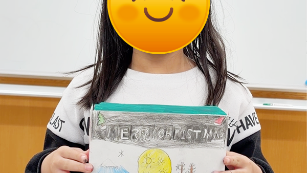 小3・11月の工作②クリスマスアドベントカレンダー