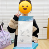 小1・12月の工作②冬のランタン
